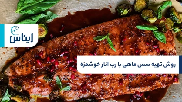 طرز تهیه سس ماهی با رب انار